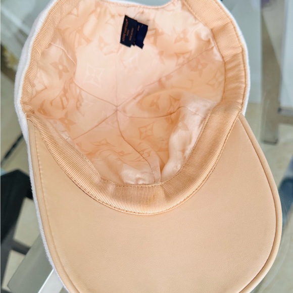 Louis Vuitton Women's LV Cream Baseball Cap - Picture 4 of 7